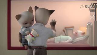 Trois Petits Chats 3D animated short film [upl. by Ezequiel170]