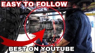 How to Remove a Allison Transmission [upl. by Naloc623]