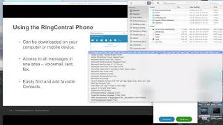 RingCentral Phone App PCMobile  RingCentral Tutorial [upl. by Navarro]