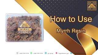 How to Use Myrrh Resin [upl. by Skricki]