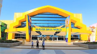 WARNER BROS WORLD ABU DHABI ALL RIDES amp SHOWS INCLUDED [upl. by Mouldon]