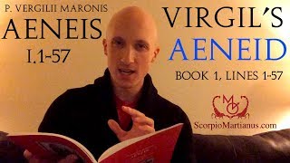 Virgils Aeneid Book 1 lines 157  Aeneis Vergilii I157 [upl. by Cayser]