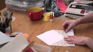 DIY Event Invitations  Patterns for Making Envelopes [upl. by Dettmer]