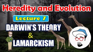 Darwins theory and Lamarckism  Heredity and Evolution Class 10 SSC CBSE [upl. by Borden]