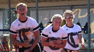 Campbellsville University Softball 2015 Opening Round Champs [upl. by Aran480]