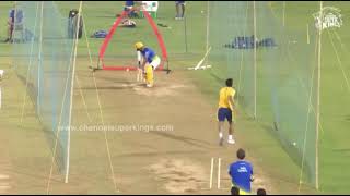 Fazal haq Farooqi got some serious pace in Csk net bowling session [upl. by Scully980]