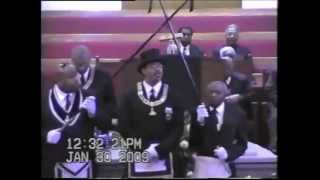 Masonic Funeral Rites for Bro Joe Johnson [upl. by Hotze653]