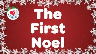 The First Noel with Lyrics  Christmas Song amp Carol [upl. by Eiba]