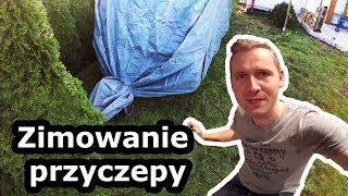 quotZimowanie Przyczepyquot  kupiłem pokrowiec Vlog 106 [upl. by Acirfa936]