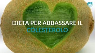 Dieta per abbassare colesterolo [upl. by Katha]