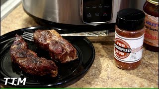 Country Style Ribs Slow Cooker [upl. by Assiren375]