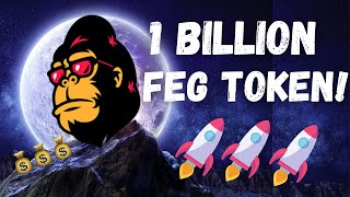 Why I BOUGHT 1 BILLION FEG TOKENS THIS COIN WILL 10000x HUGE FEG TOKEN NEWS [upl. by Atsahs]