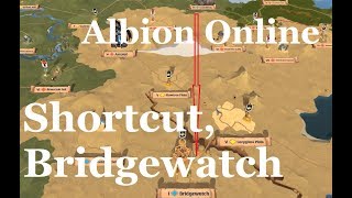 Albion Online  Caerleon to Bridgewatch fast almost safely [upl. by Irim]