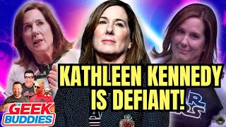 Kathleen Kennedys Defiant STAR WARS Interview LANTERNS SHREK 5 First Look  THE GEEK BUDDIES [upl. by Odnala]