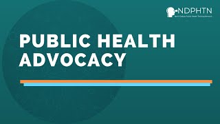 L031 Public Health Advocacy [upl. by Lyrehc]