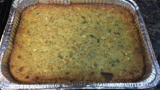 Southern Cornbread Dressing  Cook with Me  NotesFromNancy [upl. by Elsy516]