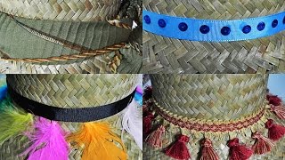 1000 ideas DIY para customizar un sombrero [upl. by Adnarram]