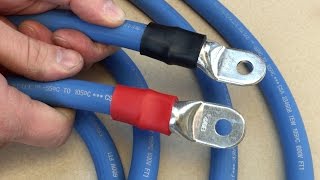 Make Your Own Battery Cables Part 2  Adding the Lugs  Polar Wire [upl. by Meaghan994]