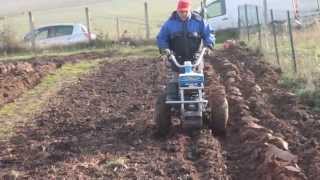 Labour avec un motoculteur Staub rancher K1065 [upl. by Resarf]