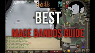 BEST Solo Mage Bandos Guide 20 KILL TRIPS [upl. by Lucania844]