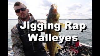 My Favorite Walleye Lure  Jigging Rap Tips [upl. by Aita]