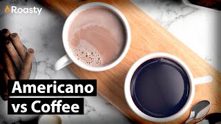 Americano vs Coffee The Differences In Taste amp How Its Prepared [upl. by Yolanthe]