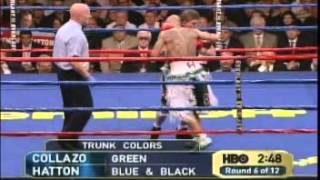 Ricky Hatton vs Luis Collazo [upl. by Sirob]