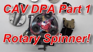 How a Diesel Injector Pump works CAV DPA Build Part 1 [upl. by Holman]