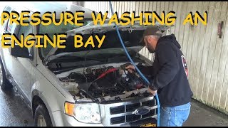 DIY  Engine Pressure Washing [upl. by Norehs221]