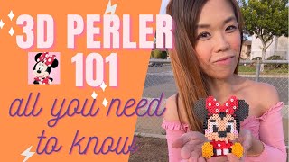 3D Perler 101  ALL YOU NEED TO KNOW TO Build [upl. by Faunia]