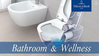 DirectFlush  Rimless Toilet  Villeroy amp Boch [upl. by Igic]