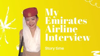 Jeenie Weenie Emirates Airline Interview Story time [upl. by Mylander]