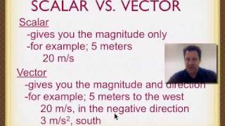 Scalars vs Vectors [upl. by Atillertse473]