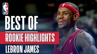 LeBron James BEST NBA Rookie Highlights  20032004 NBA Season [upl. by Judus501]