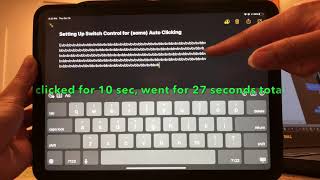 iPhone Auto Clicker using Accessibility Switch Control  5 min setup [upl. by Avis]