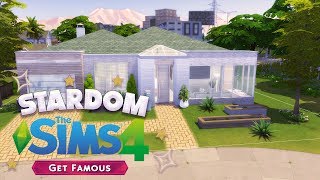 The Sims 4 ⭐Get Famous ⭐Stardom House Build [upl. by Eiuol]