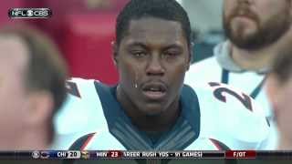 Knowshon Moreno emotional during national anthem [upl. by Daahsar]