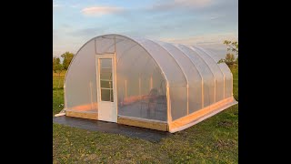 A beginners guide on how to build a greenhouse from Growers Solution to grow organic food Part 1 [upl. by Nosyd]