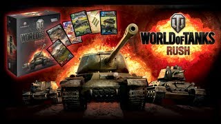 World of Tanks Rush — настольная игра Правила игры Видеообзор [upl. by Shea198]