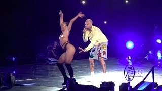 Chris Brown performs quotPrivacyquot live Party Tour 2017 [upl. by Llib635]