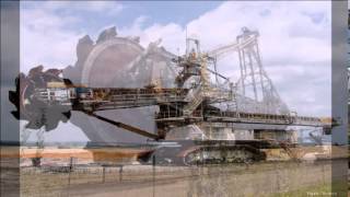 The Largest Bucket Wheel Excavator in The World Bagger 293 [upl. by Lleddaw]