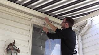 How to Install Somfy LED Light Kit on an Eclipse Awning [upl. by Hedda502]