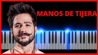 Camilo  Manos de Tijera  Piano Tutorial  Midi [upl. by Eiger]