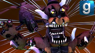 Gmod FNAF  Torturing Help Wanted Nightmare Freddy [upl. by Aisilef]