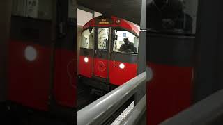 Piccadilly line 1973 stock departing with whistle [upl. by Basso221]