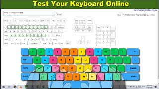 Online Keyboard Tester  Check All Keyboard Buttons Working Properly or Not [upl. by Anaigroeg]