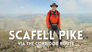 Lake District Walks  Scafell Pike via the Corridor Route [upl. by Kermit751]