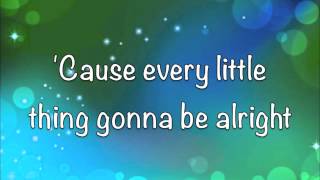 Bob Marley  Three Little Birds  Lyrics  HD [upl. by Yhtuv364]