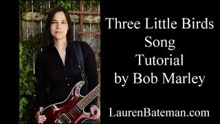 Three Little Birds Guitar Lesson Beginner Guitar Songs [upl. by Enetsuj]