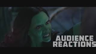 Avengers Infinity War SPOILERS Audience Reactions [upl. by Ertemed11]